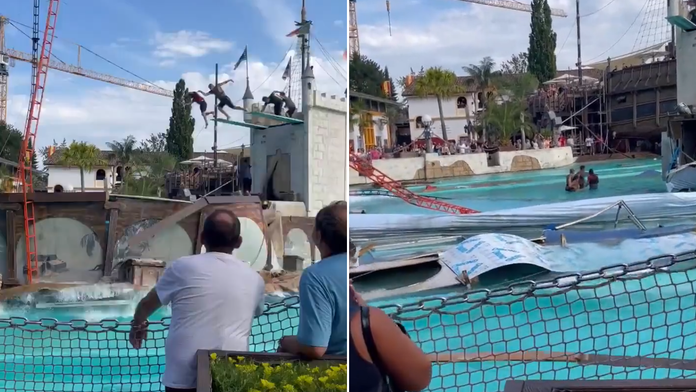 VIDEO: Atrakcia sa úplne rozpadla. Nešťastie v nemeckom zábavnom parku si vyžiadalo sedem zranených
