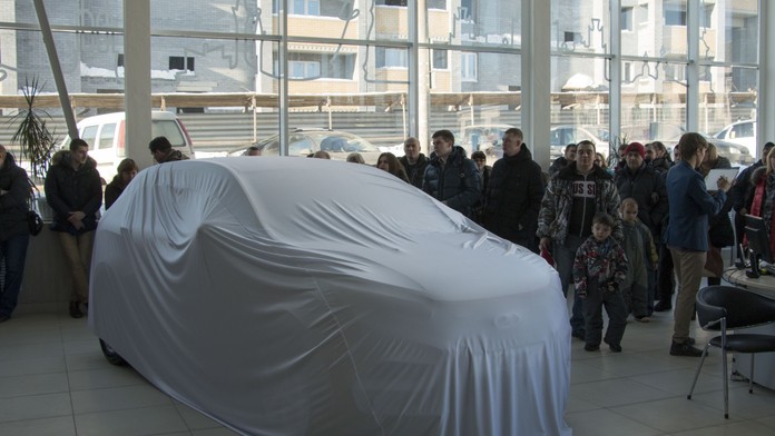 VIDEO: Trapas najväčšej ruskej automobilky. Pri predstavení „novej Lady“ zabudli na jeden dôležitý detail