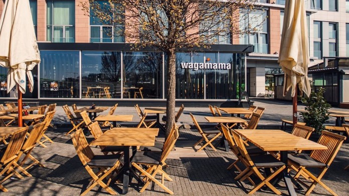 Na snímke je sieť Wagamama na Slovensku.