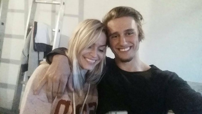 Pavol Kovalíček s priateľkou 