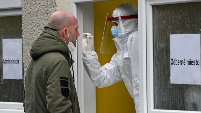 Ranná námraza v Košiciach.