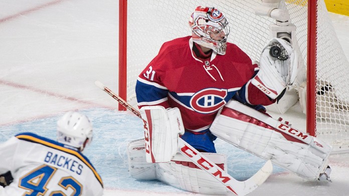 Brankár Canadiens Carey Price.