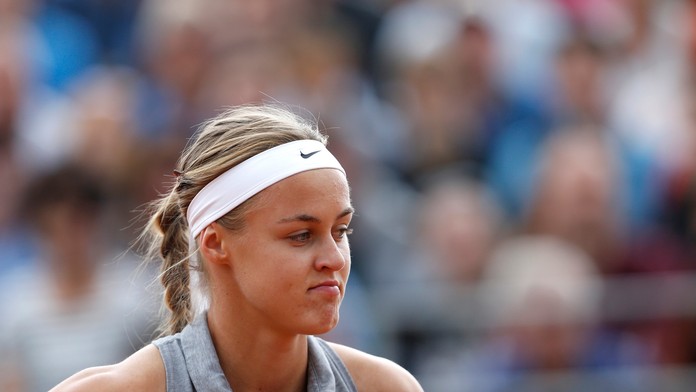 Slovenská tenistka Anna Karolína Schmiedlová 