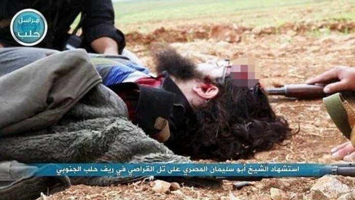 Abú Sulajmán Masrí je mŕtvy.