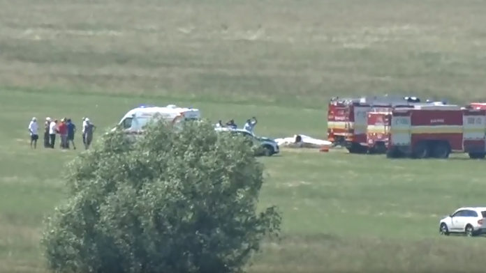 Takto to vyzeralo na mieste nehody. 