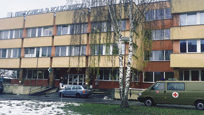 Nemocnica vo Veľkom Krtíši.