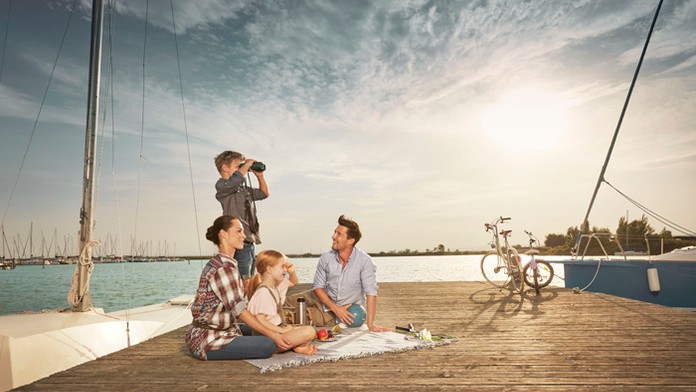 Príjemné rodinné posedenie.