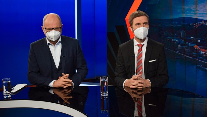 Richard Sulík a Juraj Blanár v Na telo.