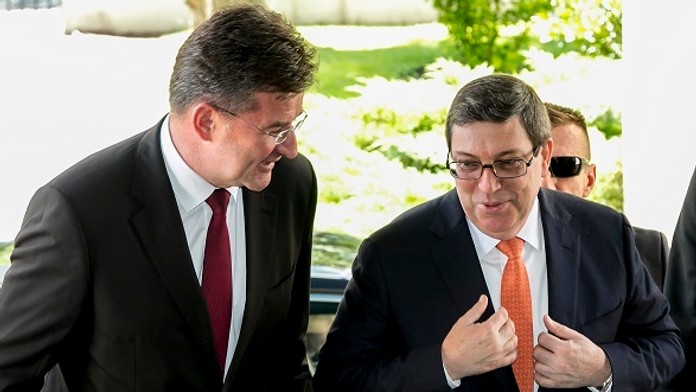 Návšteva kubánskeho ministra zahraničných vecí.