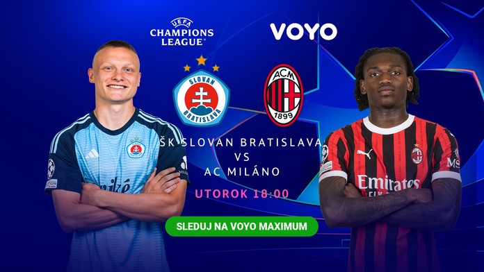 Liga majstrov_ŠK Slovan Bratislava vs. AC Miláno
