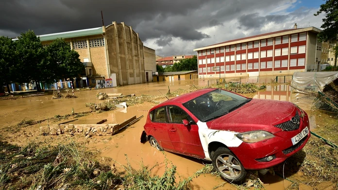 Španielsko po záplavách.