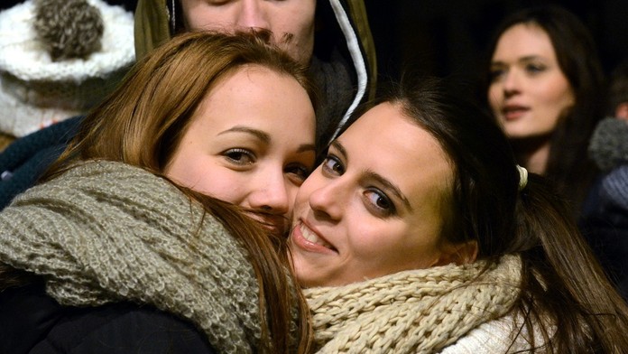 Silvester 2015 v Bratislave.