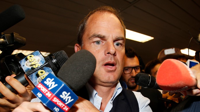 Nový kouč Interu Miláno Frank de Boer.