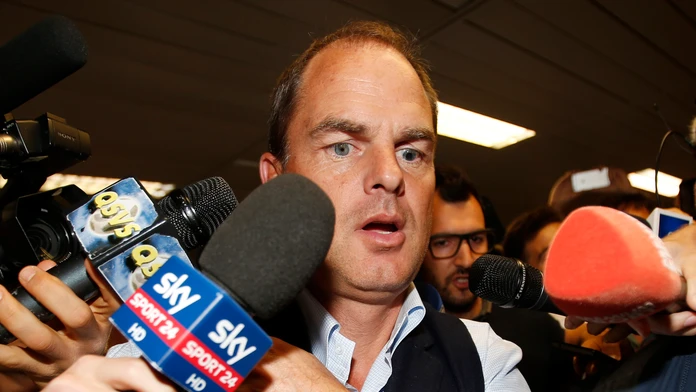 Nový kouč Interu Miláno Frank de Boer.