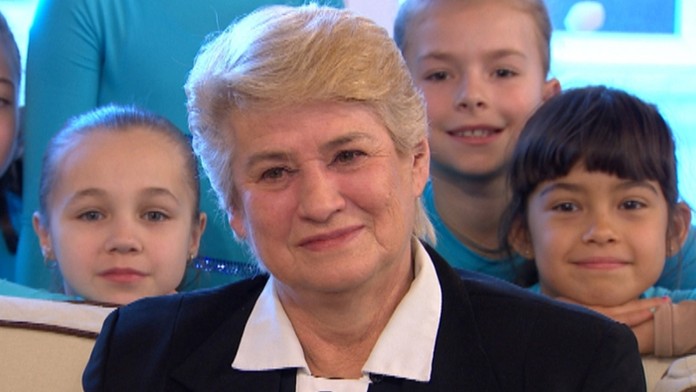 Trénerka Agnesa Búřilová.