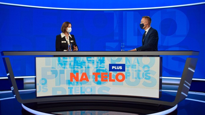 Mária Kolíková v Na telo plus.