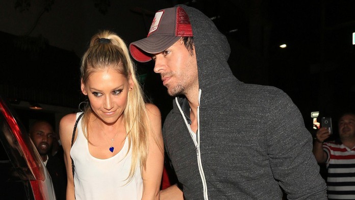 Anna Kourniková a Enrique Iglesias