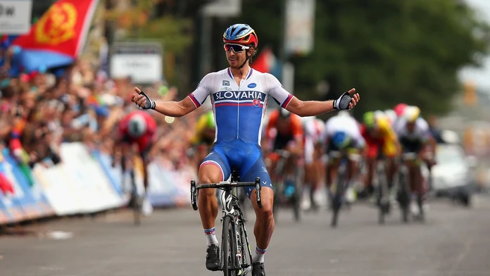 Peter Sagan vyhráva majstrovstvá sveta v Richmonde 2015