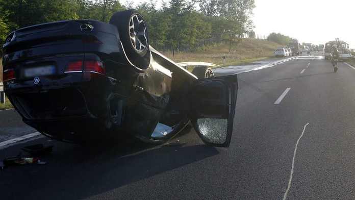 Nehoda na diaľnici v Maďarsku s Rezešovou