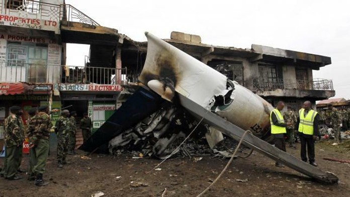 Havária lietadla v Nairobi