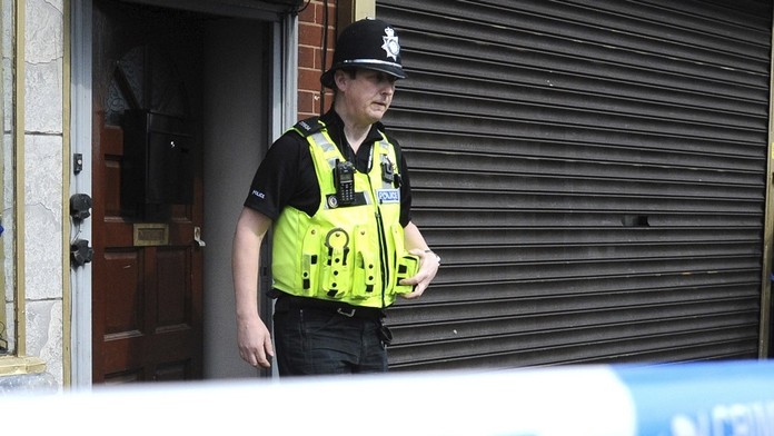 Razia v Birminghame.