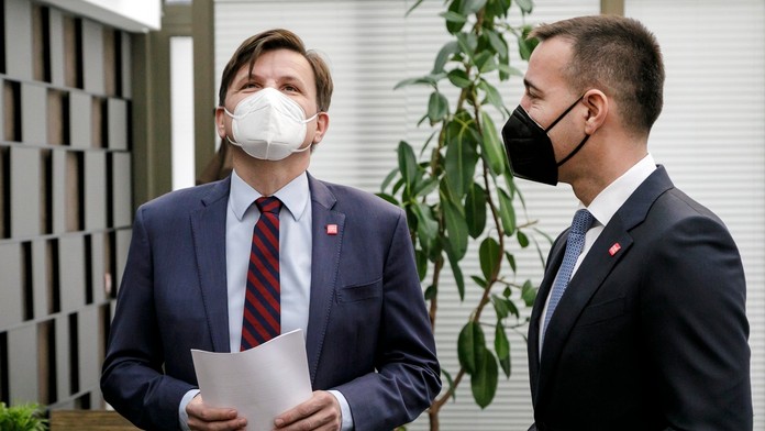 Alojz Hlina a Tomáš Drucker