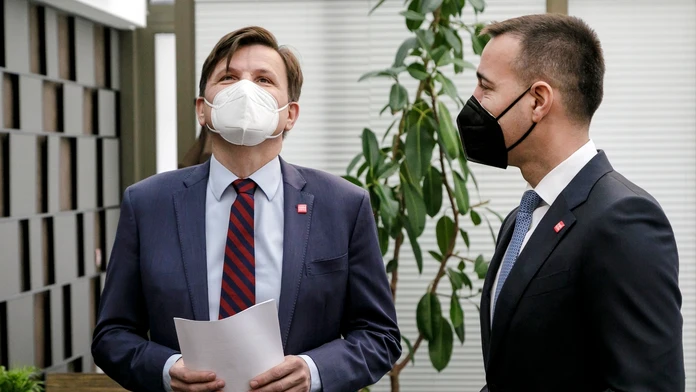 Alojz Hlina a Tomáš Drucker