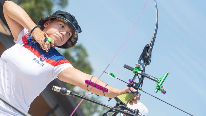 Reprezentantka v lukostreľbe Denisa Baránková  na OH v Tokiu.