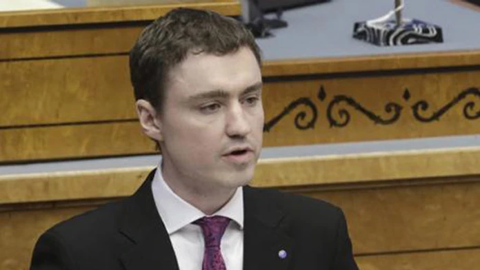 Najmladší extónsky premiér Taavi Röivas