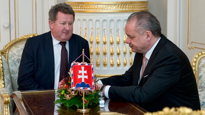 Jozef Holjenčík u prezidenta Andreja Kisku.