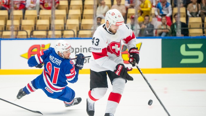 Švajčiarsky hokejista Andre Glauser