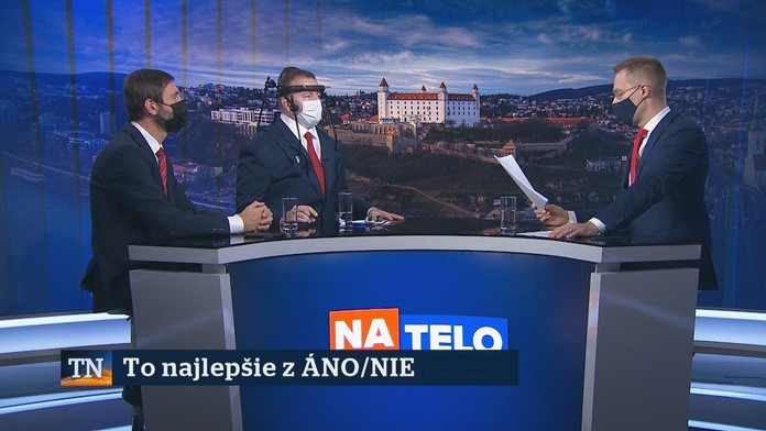 Juraj Blanaár a Boris Kollár s Michalom Kovačičom.