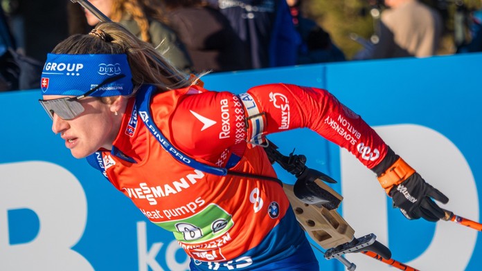 Bátovská Fialková podala skvelý bežecký výkon, zradila ju streľba. Kuzminová musela ísť až deväť trestných okruhov