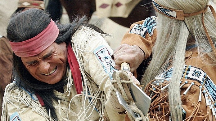 Herec Gojko Mitič na archívnej snímke z roku 2006.