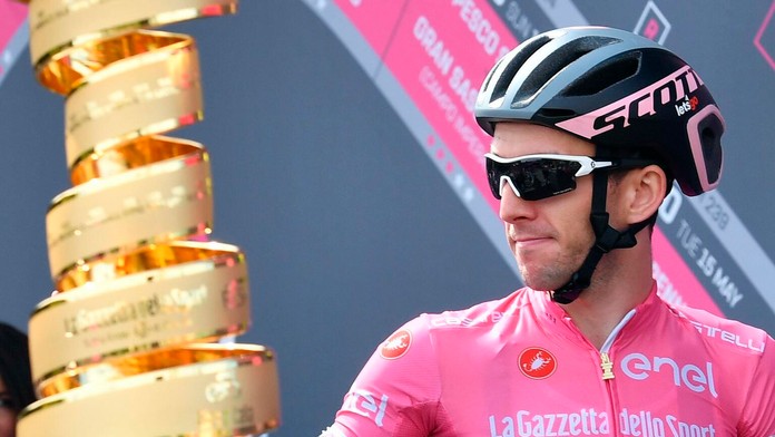 Britský cyklista Simon Yates počas Giro d´Italia 2018.