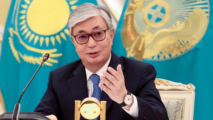 Kazašský prezident Kasym-Žomart Tokajev.
