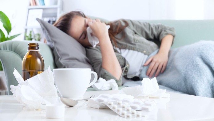 Chrípka. Ilustračná snímka. 