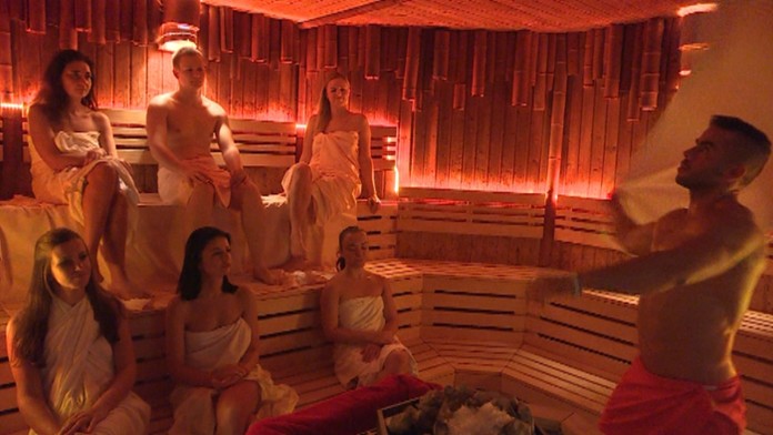 Netradičné saunovanie.