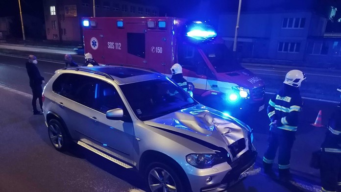 Auto, ktoré zrazilo v Prešove chodkyňu.