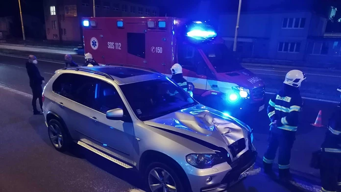 Auto, ktoré zrazilo v Prešove chodkyňu.