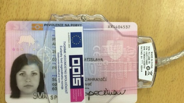 Občiansky preukaz s čipom.