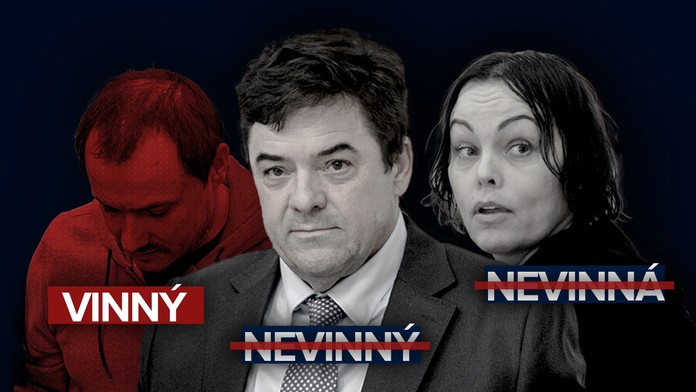 Tomáš Szabó, Marian Kočner, Alena Zsuzsová.