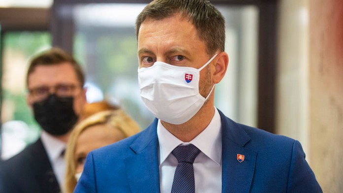 Predseda vlády SR Eduard Heger (OĽaNO).