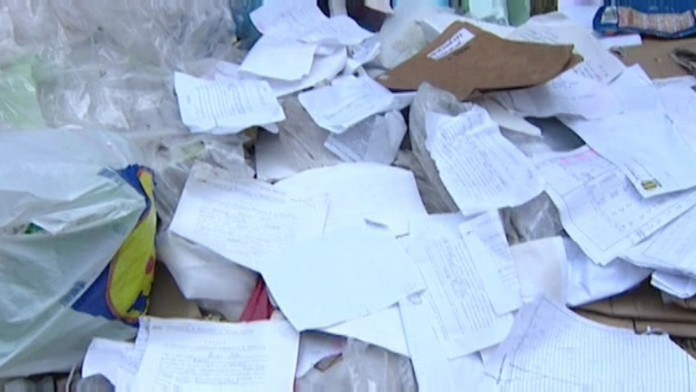 Vyhodené osobné údaje 