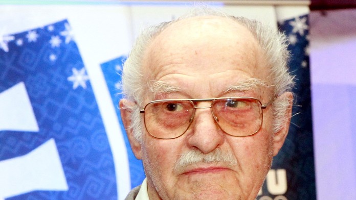 Na snímke  slovenský olympionik, 90-ročný Ján Matocha, ktorý súťažil v kanoistike na OH v Londýne a v Helsinkách.