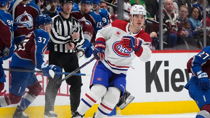 Na snímke Juraj Slafkovský.