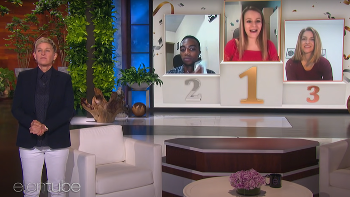 Slovenka Denisa v šou Ellen DeGeneres!