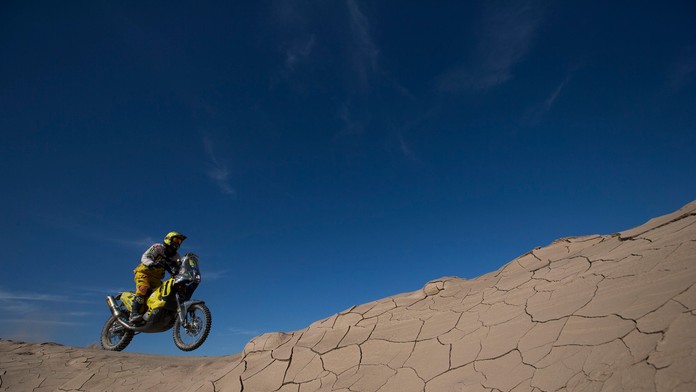 Na snímke slovenský motocyklista Štefan Svitko