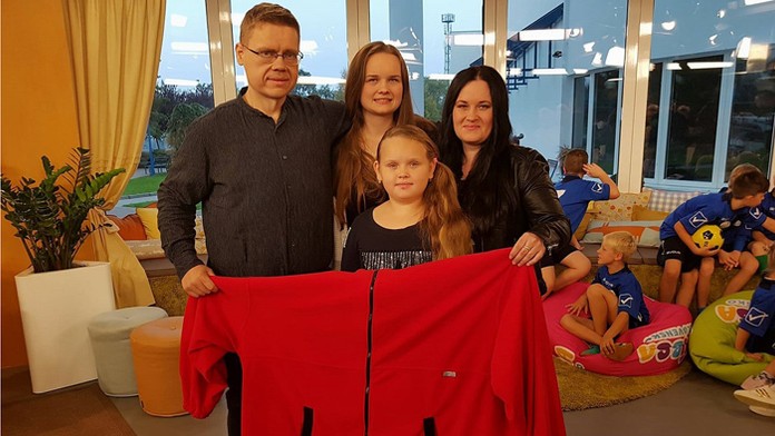 Ján Hodoň s rodinou v Teleráne