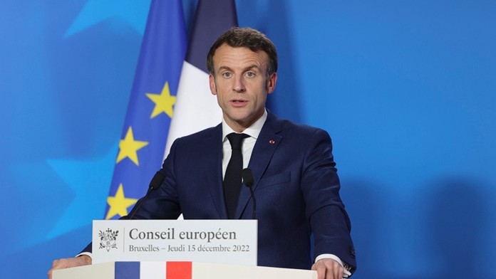Francúzsky prezident Emmanuel Macron.